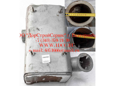 Глушитель SH F3000 SHAANXI / Shacman (ШАНКСИ / Шакман) DZ91259540006 фото 1 Тверь