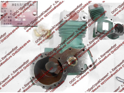 Компрессор пневмотормозов 1 цилиндровый WP10 SH SHAANXI / Shacman (ШАНКСИ / Шакман) 612600130184 фото 1 Тверь