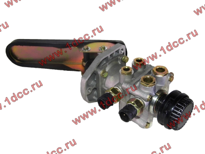 Кран главный тормозной в сборе с педалью и датчиками F FAW (ФАВ) 3514105-362 для самосвала фото 1 Тверь