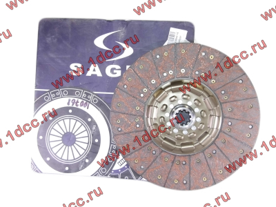 Диск сцепления ведомый 420 мм SAGES H2/H3 HOWO (ХОВО) WG1560161130 фото 1 Тверь