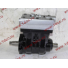Компрессор пневмотормозов 2-х цилиндровый WABCO H3 HOWO (ХОВО) VG1099130010 фото 2 Тверь